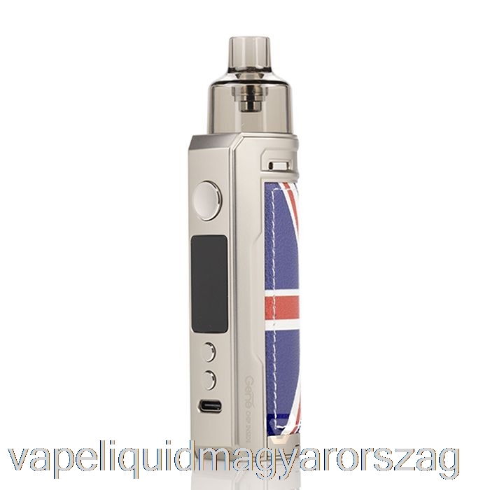 Voopoo Drag X 80w Pod Mod Kit Silver Knight Vape Folyadék